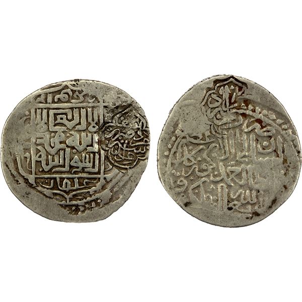 SHAYBANID: Muhammad Shaybani, 1500-1510, AR tanka (4.62g), Nasaf, ND