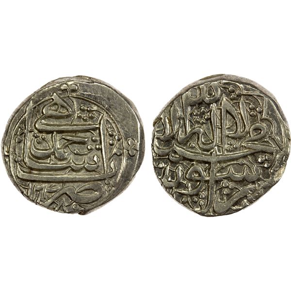DURRANI: temp. Kohandil Khan, 1st reign, 1830-1839, AR rupee (9.16g), Ahmadshahi, AH1248, choice EF
