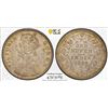 Image 1 : BRITISH INDIA: Victoria, Queen, 1837-1876, AR rupee, 1862(b), PCGS AU58