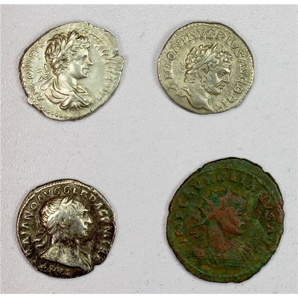ROMAN EMPIRE: LOT of 4 coins