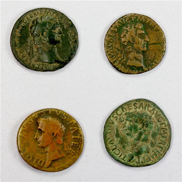 ROMAN EMPIRE: LOT of 4 bronzes