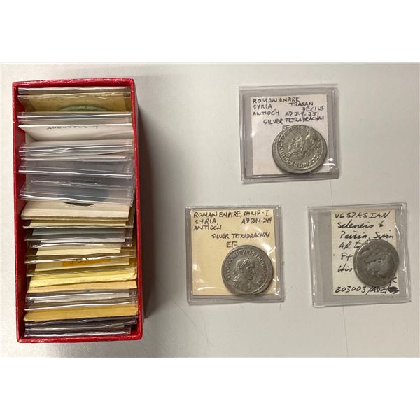 ROMAN PROVINCIAL: LOT of 27 coins