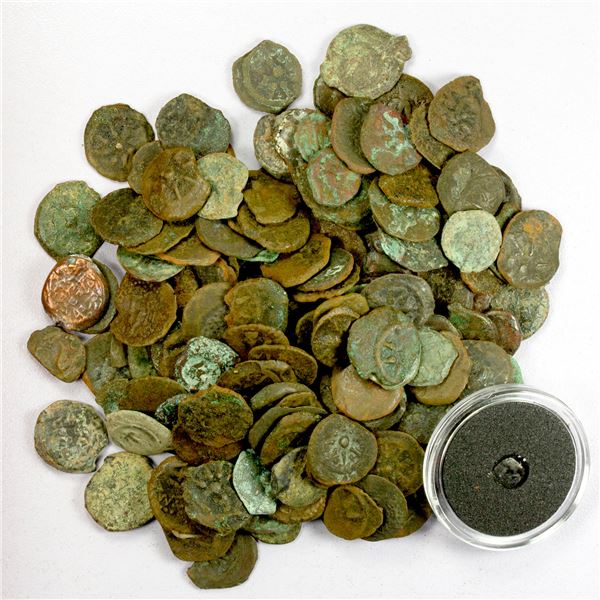 ANCIENT JUDEA: LOT of 1 AR & 158 AEs