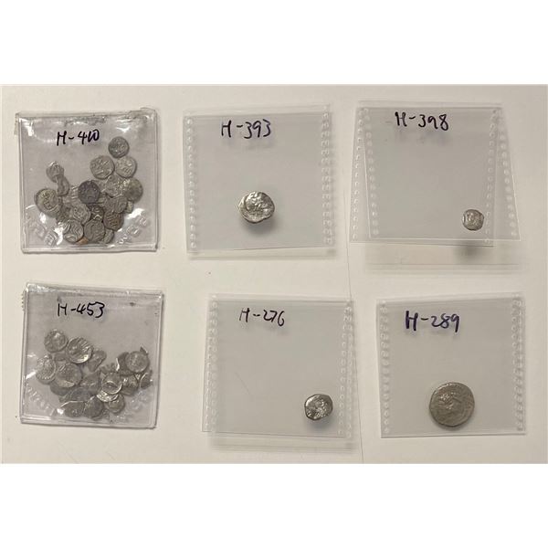 ARABIA: LOT of about 50 silver coins