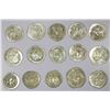 Image 2 : SASANIAN KINGDOM: LOT of 15 silver drachms