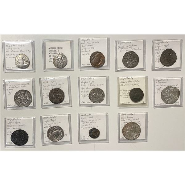 HUNNIC TRIBES: LOT of 14 pieces