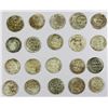 Image 1 : KHWARIZMSHAH: Muhammad, 1200-1220, LOT of 20 silver medium dirhams