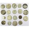 Image 1 : ILKHAN: LOT of 19 silver dirhams