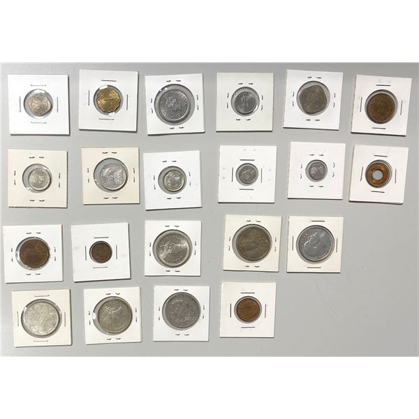 BRITISH INDIA: LOT of 21 coins