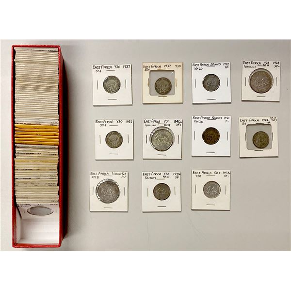 AFRICA (NORTH): LOT of 80 coins