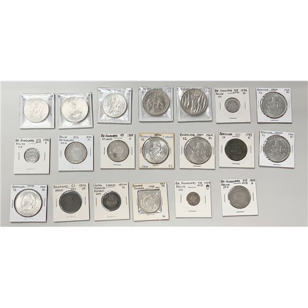 AMERICAS: Various, LOT of 20 coins