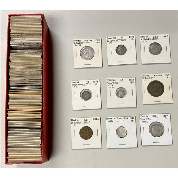 CARIBBEAN: LOT of 90 coins