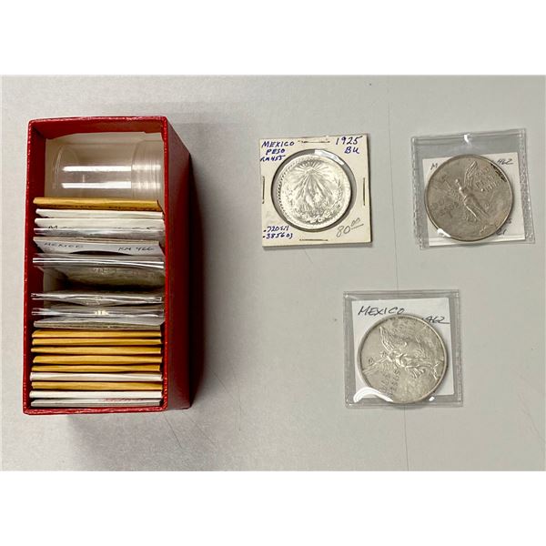 MEXICO: Estados Unidos, LOT of 21 coins