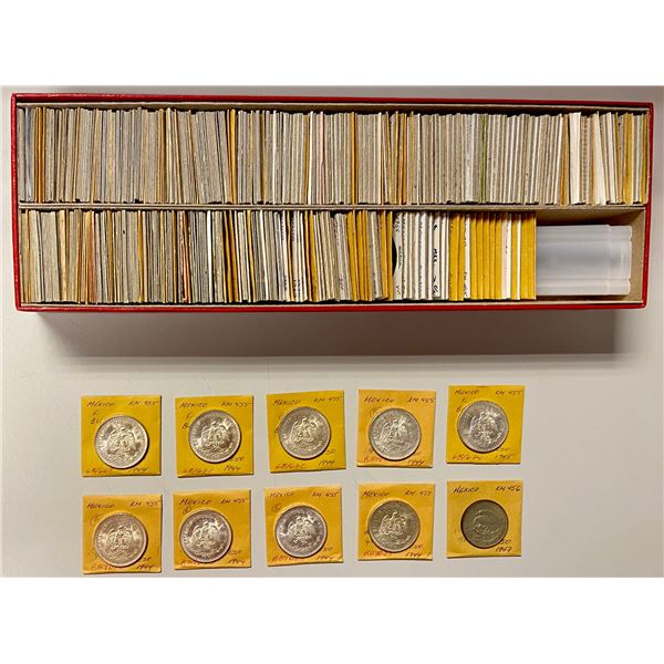 MEXICO: LOT of 296 coins