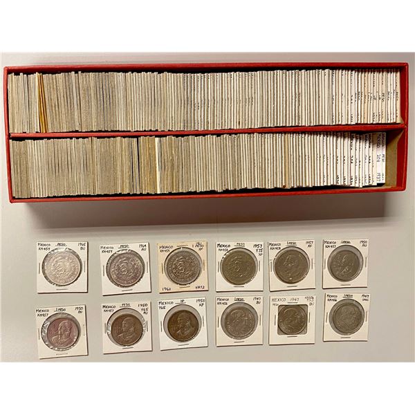 MEXICO: LOT of 270 coins
