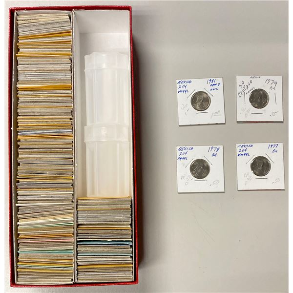 MEXICO: LOT of 168 coins