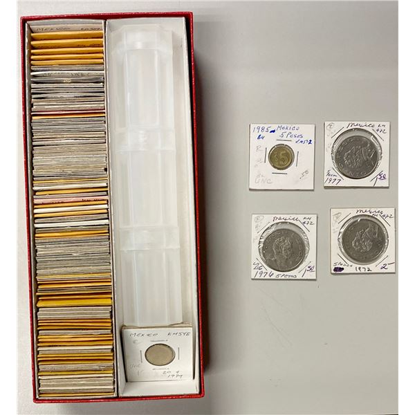 MEXICO: LOT of 102 coins