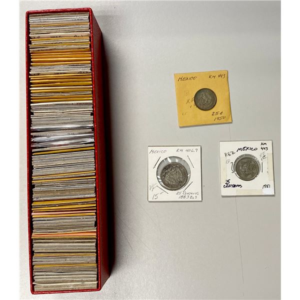 MEXICO: LOT of 97 coins