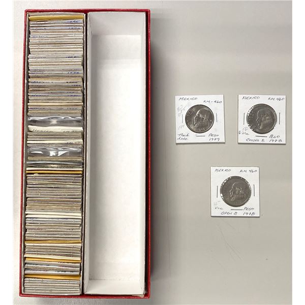 MEXICO: LOT of 94 coins