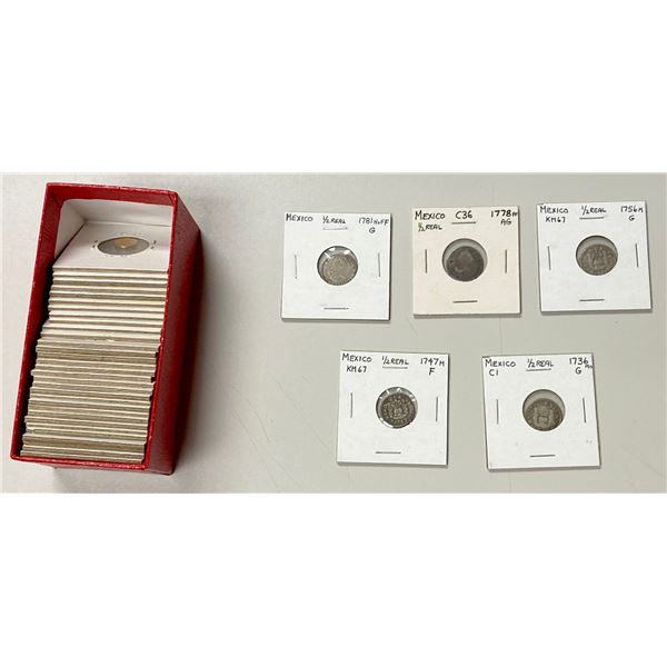 MEXICO: LOT of 36 coins