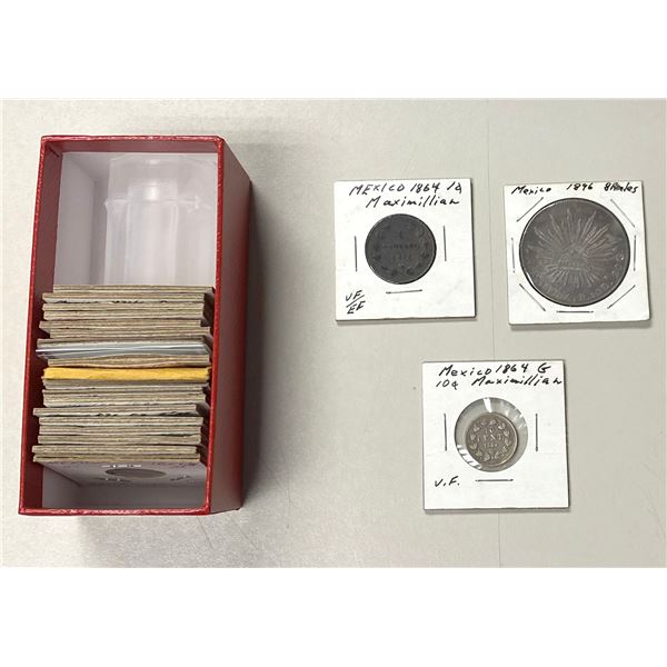 MEXICO: LOT of 23 coins and medals