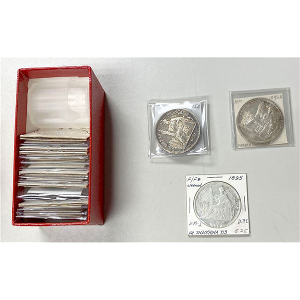 FRENCH INDOCHINA: LOT of 19 coins