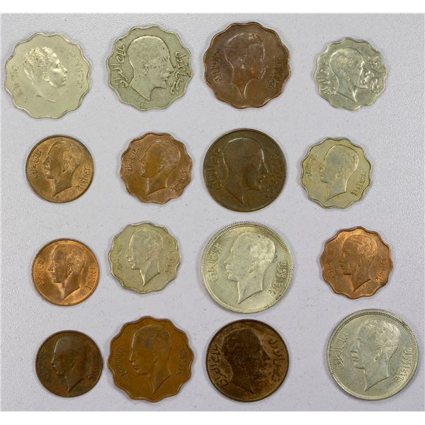 IRAQ: LOT of 16 coins