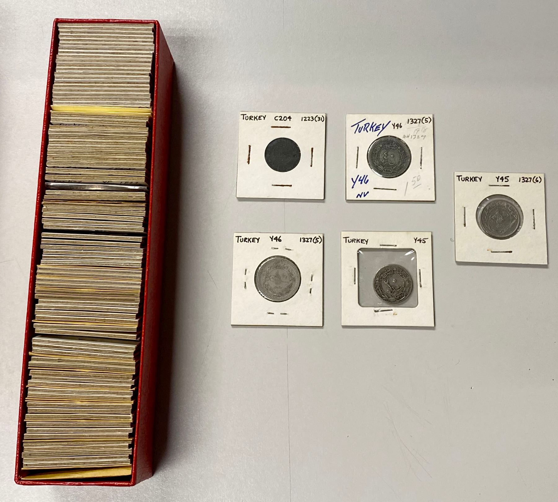 105 Coin TURKEY: LOT of 105 coins - Stephen Album Rare Coins