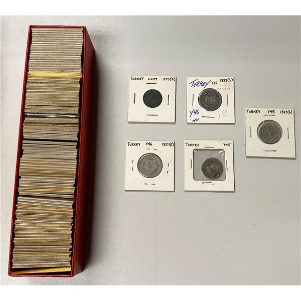 TURKEY: LOT of 105 coins