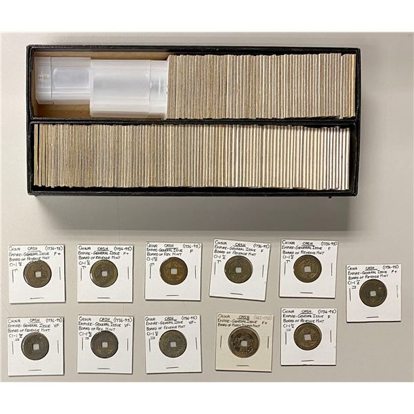CHINA: LOT of 170 coins