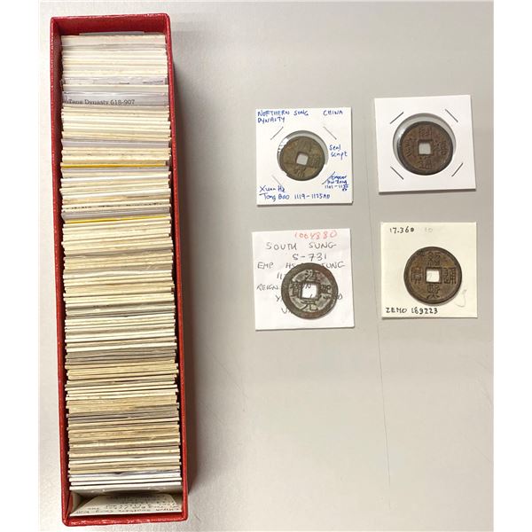 CHINA: LOT of 119 coins