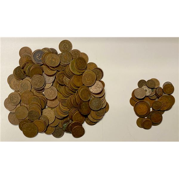 CHINA: LOT of 250 coins