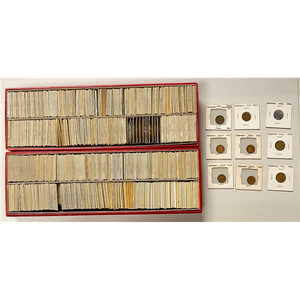 WORLDWIDE: LOT of 560 coins
