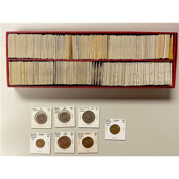 WORLDWIDE: LOT of 280 coins