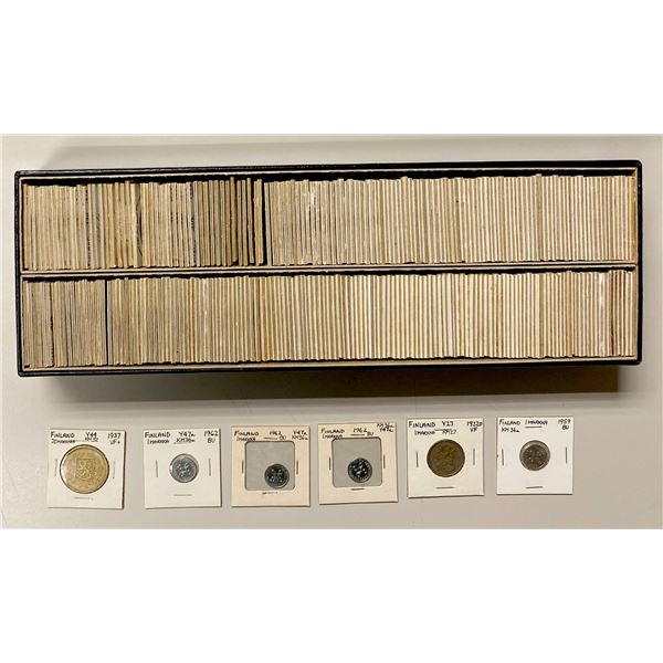 WORLDWIDE: LOT of 197 coins