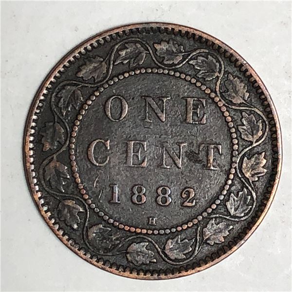 Canadian Large Cent 1882 VG