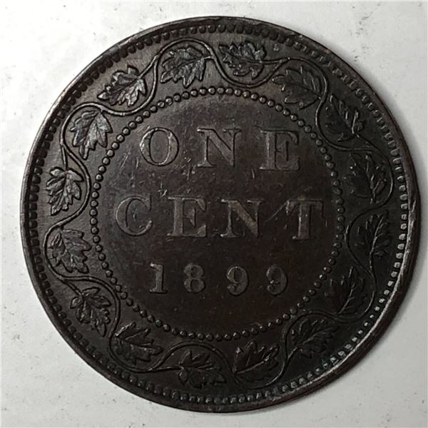 Canadian Large Cent 1899 EF++