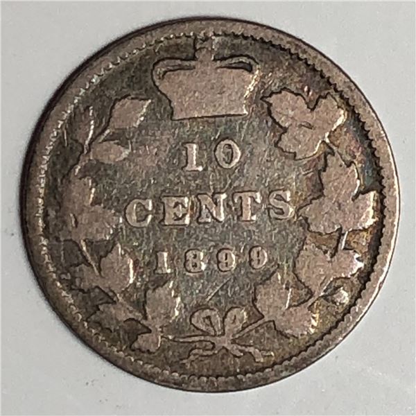 Canadian .10 Cent Dime 1899 Variety???