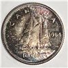 Image 1 : Canadian .10 Cent Dime 1964