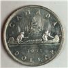 Image 1 : 1953 Queen Elizabeth II Canadian Silver Dollar NSS UNC