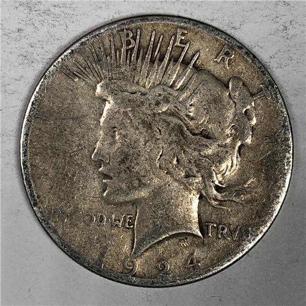 1924  US Peace Dollar