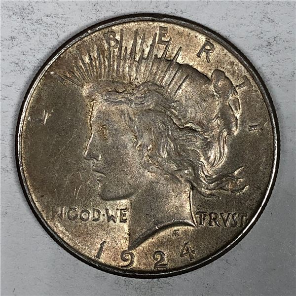 1924  US Peace Dollar UNC