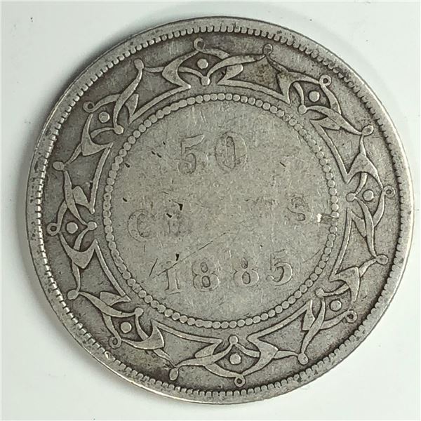 Newfoundland .50 cents 1885