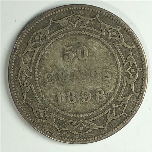 Newfoundland .50 cents 1898