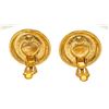 Image 2 : Chanel Gold CC Large Pearl Earrings