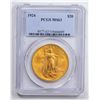 Image 1 : 1924 $20 Double Eagle Gold Coin PCGS MS63