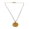 Image 1 : Chanel CC Gold Coco Mark Necklace