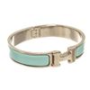 Image 2 : Hermes Palladium Clic Clac H Bangle