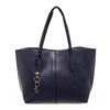 Image 1 : Tod's Blue Leather Joy Medium Tote Bag