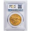 Image 2 : 1908 $20 No Motto Double Eagle Gold Coin PCGS MS63
